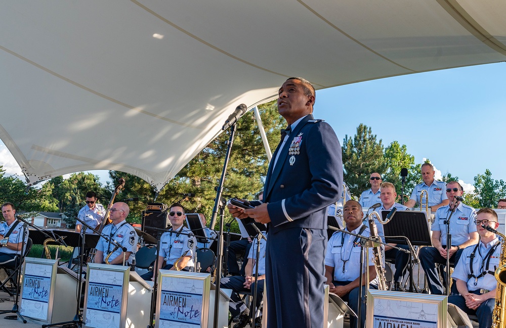 U.S. Air Force Band Invites SBD2 Commander