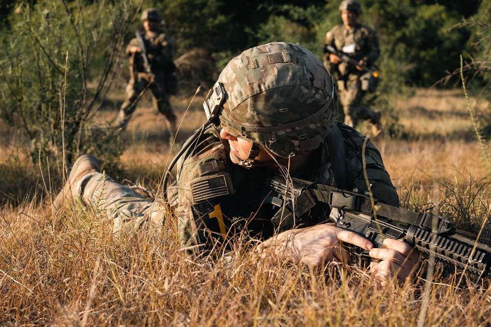 US Army Forces Command Best Squads Compete in a CBRNE Lane