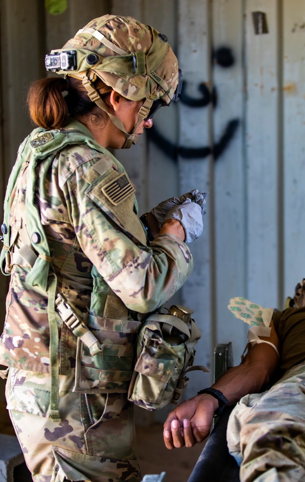 2nd Armored Brigade Combat Team, 1st Infantry Division during day 2 in the “box” at the National Training Center