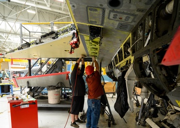 573rd AMXS working largest F-16 SLEP to date