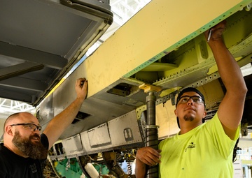 573rd AMXS working largest F-16 SLEP to date