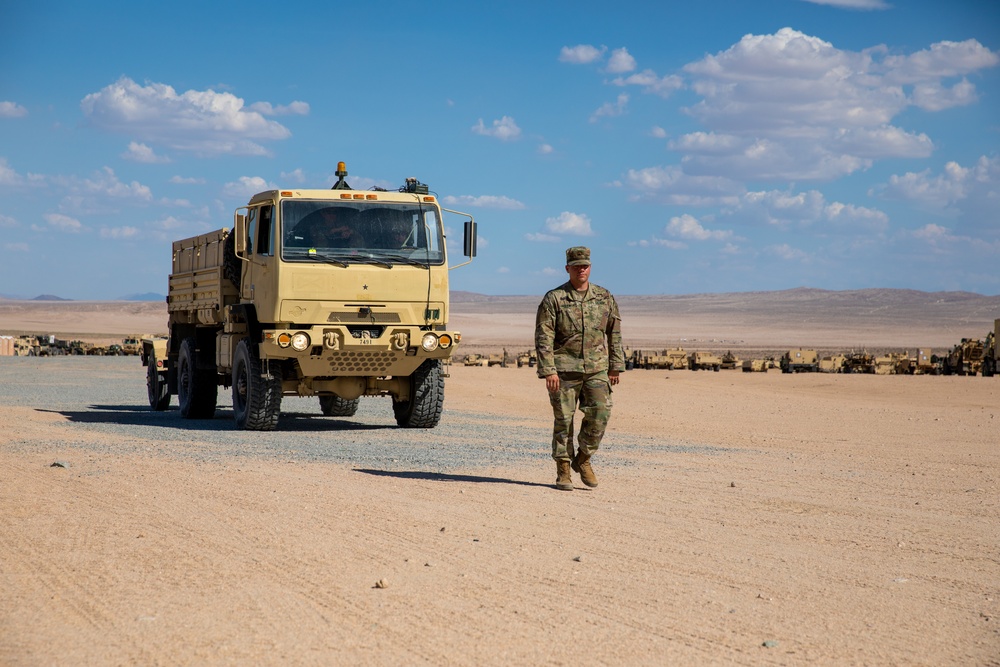 Training at Fort Irwin