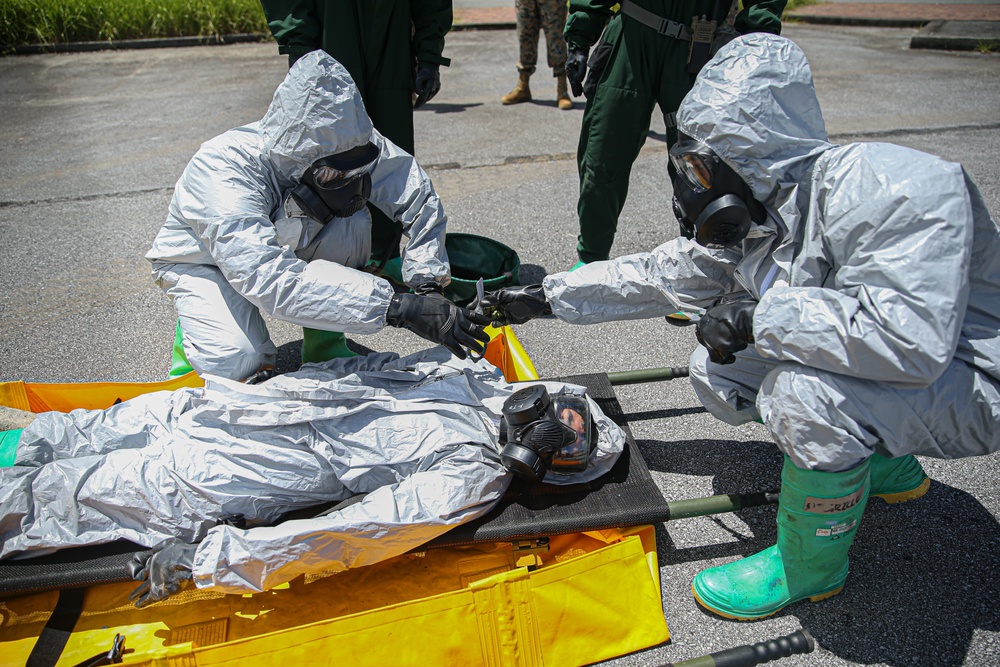 Toxic Bayou | 3rd MLG CBRN Marines conduct counter WMD training