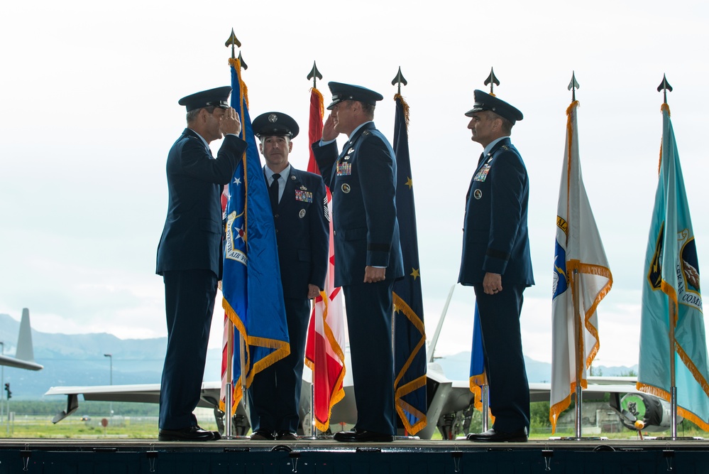 11th Air Force change of command ceremony