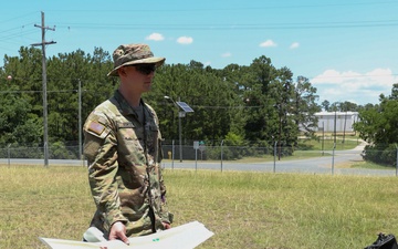 1-18 Cav soldiers practice operating RQ-11 Raven drone at JRTC