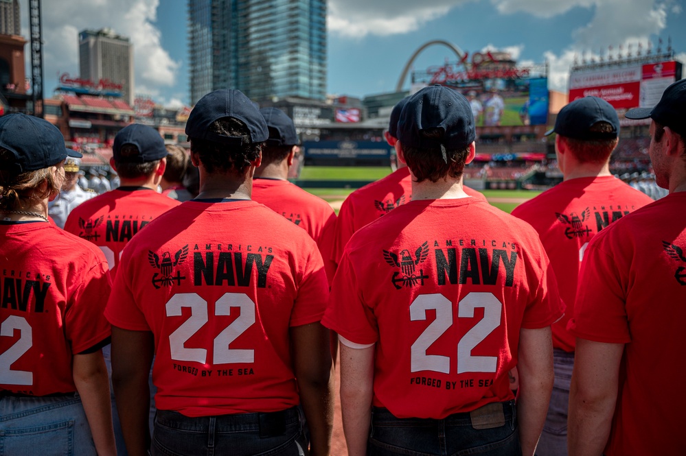 DVIDS - Images - Navy Color Guard Supports 4th of July at Yankee Stadium  [Image 3 of 9]