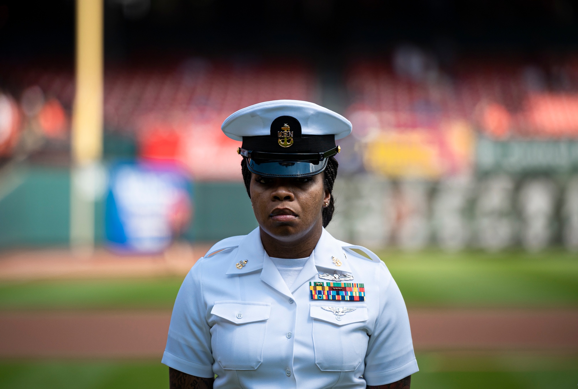 DVIDS - News - 64th Annual Recruit Cardinal Company Enlists at Busch Stadium