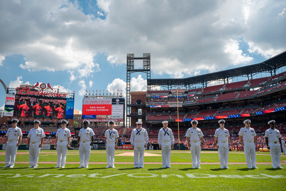 DVIDS - Images - 64th Annual Cardinal Company Enlists at Busch