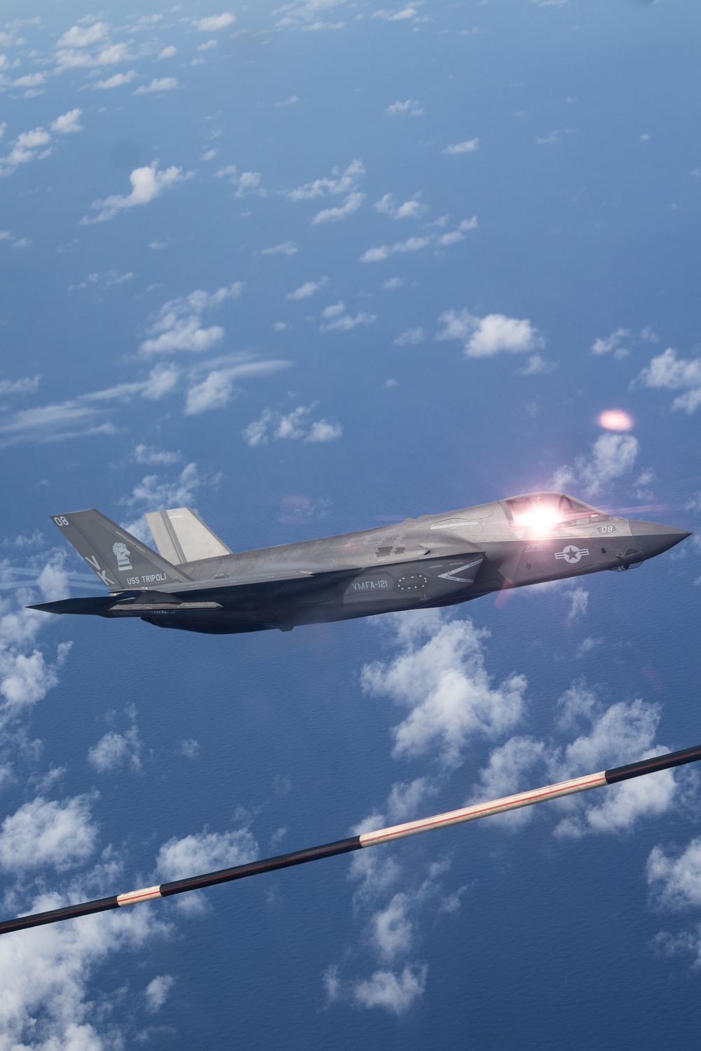VMGR-152 Supports VMFA-121 and the 31st MEU with Aerial Refueling