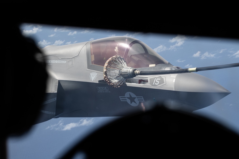 VMGR-152 Supports VMFA-121 and the 31st MEU with Aerial Refueling