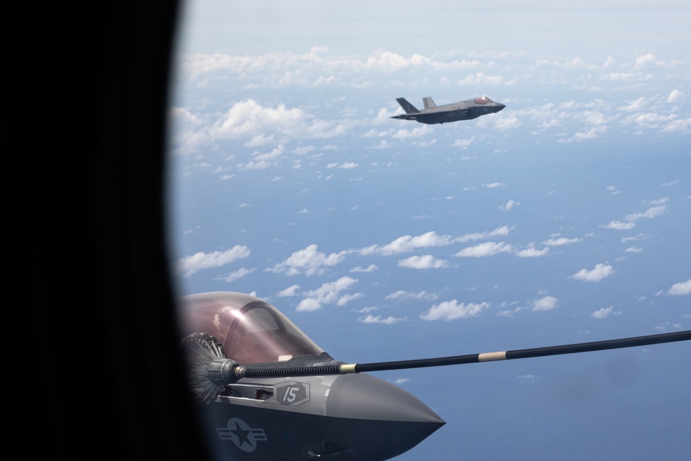 VMGR-152 Supports VMFA-121 and the 31st MEU with Aerial Refueling