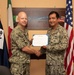 Navy Counselor 1st Class Pedro A. Samame Receives Navy and Marine Corps Achievement Medal