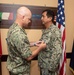 Navy Counselor 1st Class Pedro A. Samame Receives A Navy and Marine Corps Achievement Medal