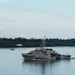 HMS Tamar (P233) Sails Into Puerto Princesa