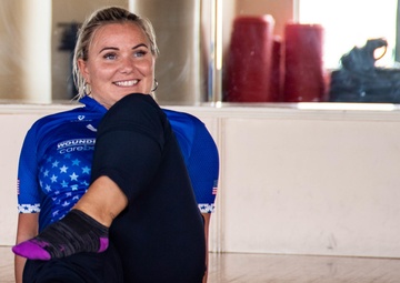 2022 Department of Defense Warrior Games Yoga Session