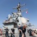 USS Cole departs Valencia, Spain