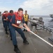 USS Cole Conducts a replenishment at sea with USNS Kanawha
