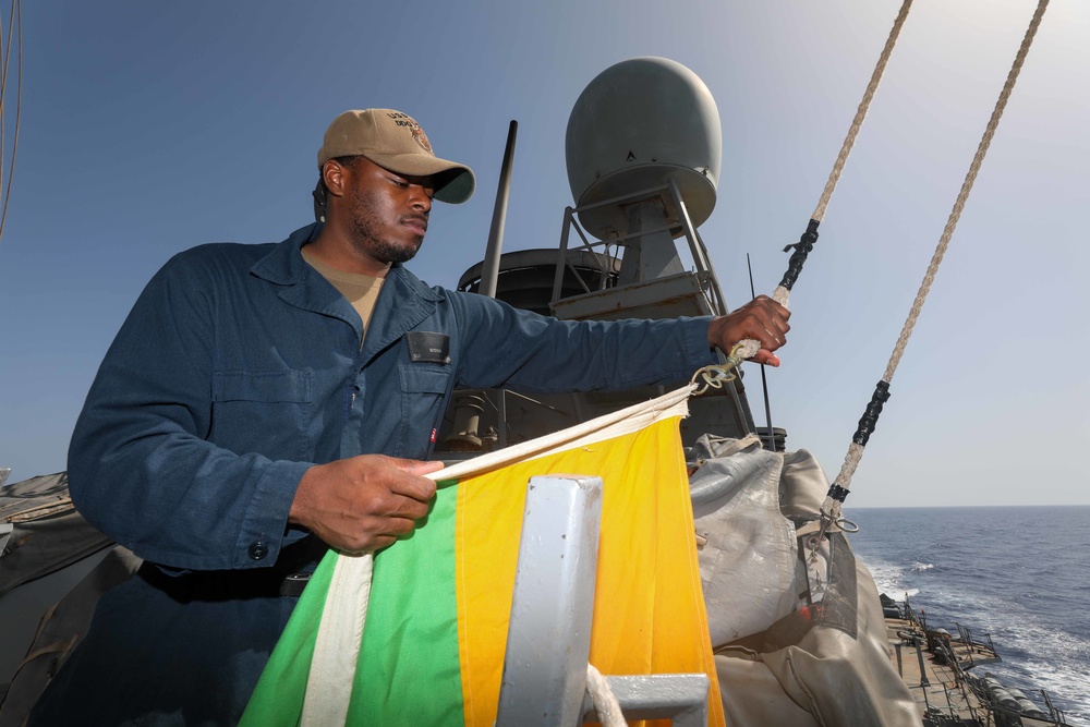 USS Cole Daily Operations