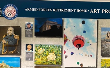 Pentagon Displays Artwork by Armed Forces Retirement Home Veterans