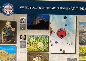 Pentagon Displays Artwork by Armed Forces Retirement Home Veterans