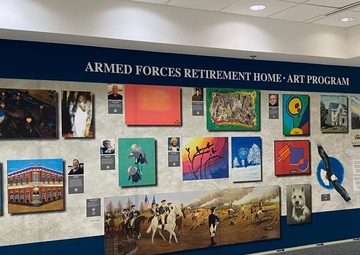 Pentagon Exhibit Showcases Artwork from the Armed Forces Retirement Home