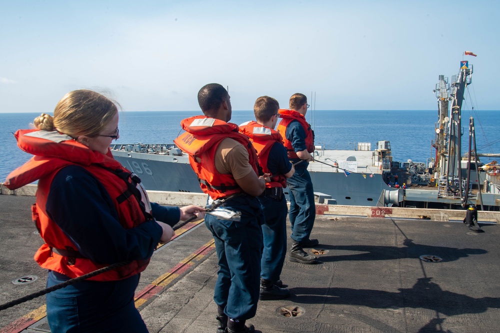 The Harry S. Truman Carrier Strike Group is on a scheduled deployment in the U.S. Naval Forces Europe area of operations, employed by U.S. Sixth Fleet to defend U.S., allied and partner interests.
