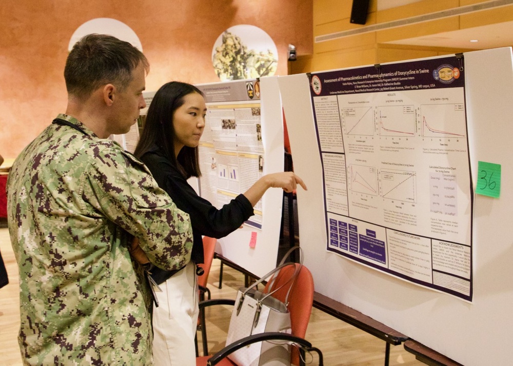 Naval Medical Research Center Recognizes Summer 2022 Interns