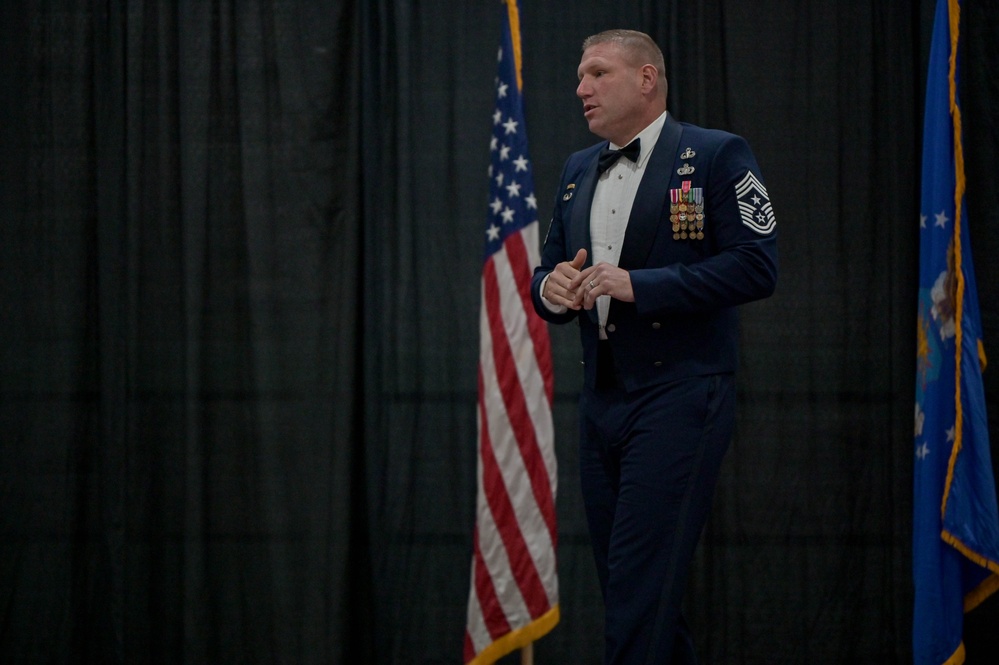 Moody AFB SNCO induction ceremony