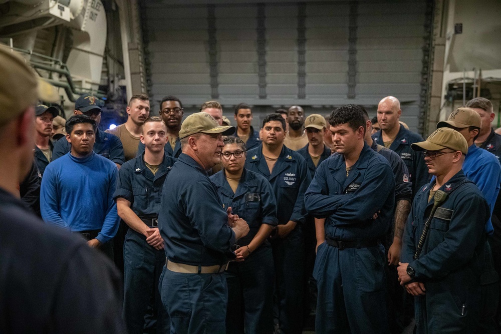 USS Sioux City Sailors Operate in the Mediterranean Sea