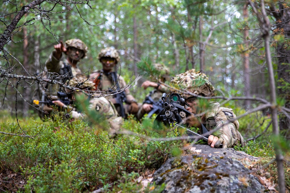 U.S.-Finnish combined arms maneuver LFX