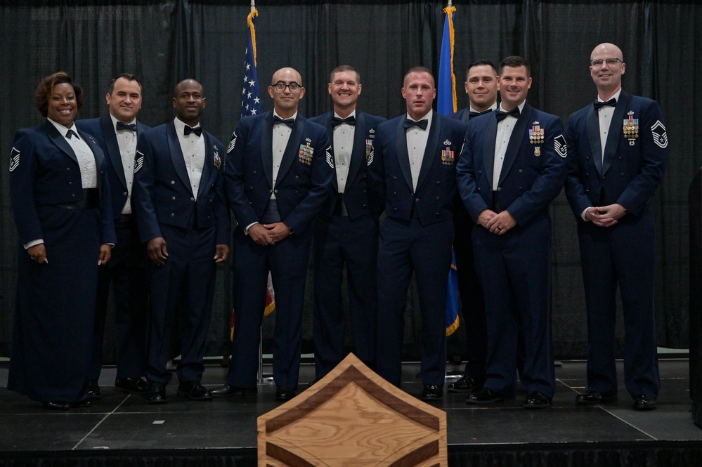 Moody AFB SNCO induction ceremony