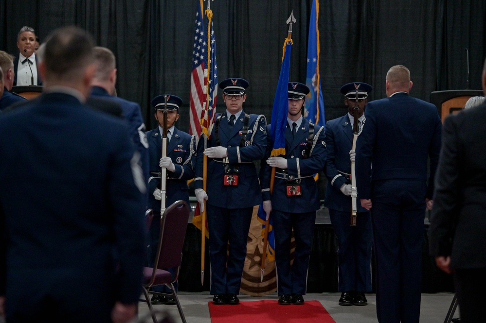 Moody AFB SNCO induction ceremony