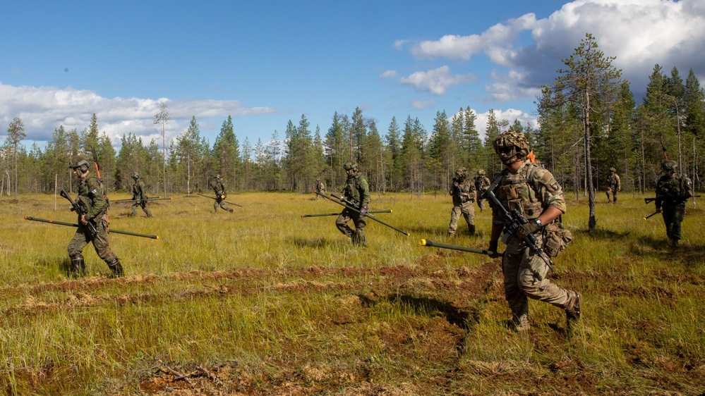 U.S.-Finnish combined arms maneuver LFX