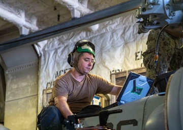 USS Sioux City Refuels in Rota Spain