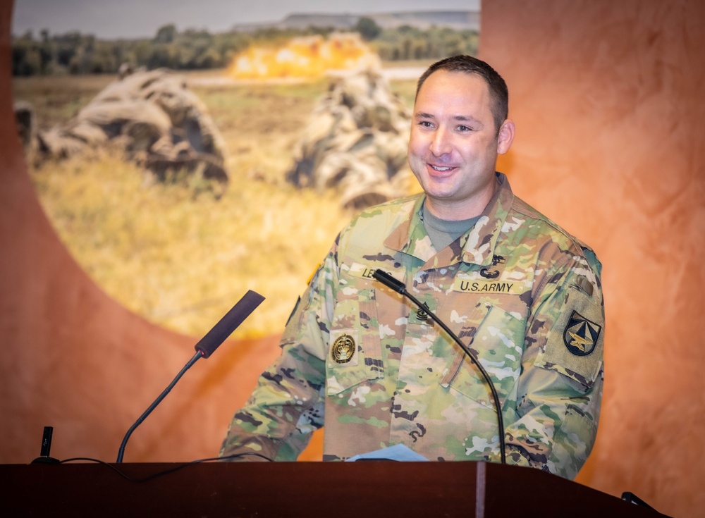 MSG Matthew Lewis HHC Assumption of Responsibility Ceremony