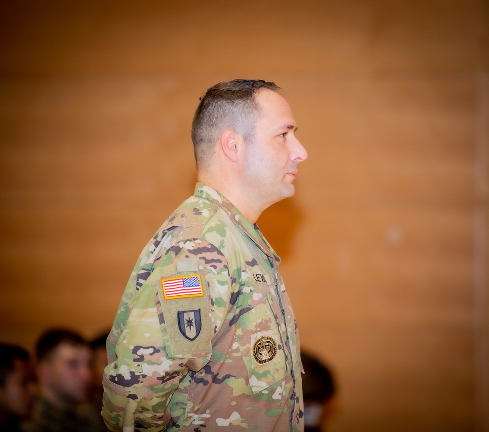 MSG Matthew Lewis HHC Assumption of Responsibility Ceremony