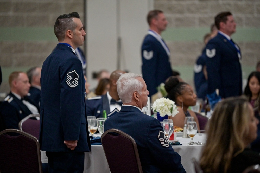 Moody AFB SNCO induction ceremony