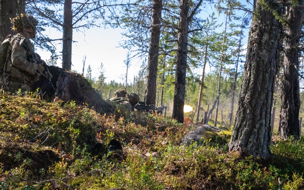 U.S.-Finnish combined arms maneuver LFX