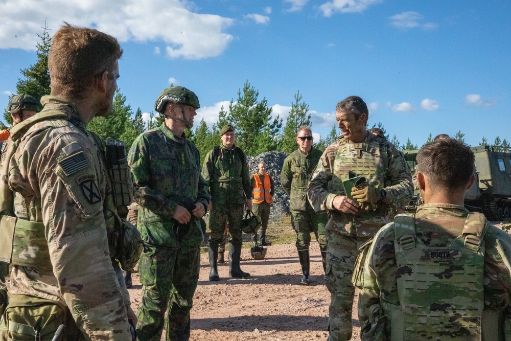 U.S.-Finnish combined arms maneuver LFX