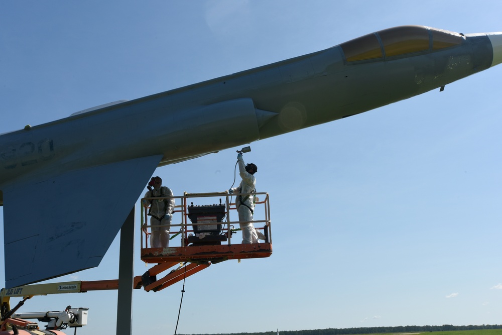 F-104C Static Display Restoration Project-Paint