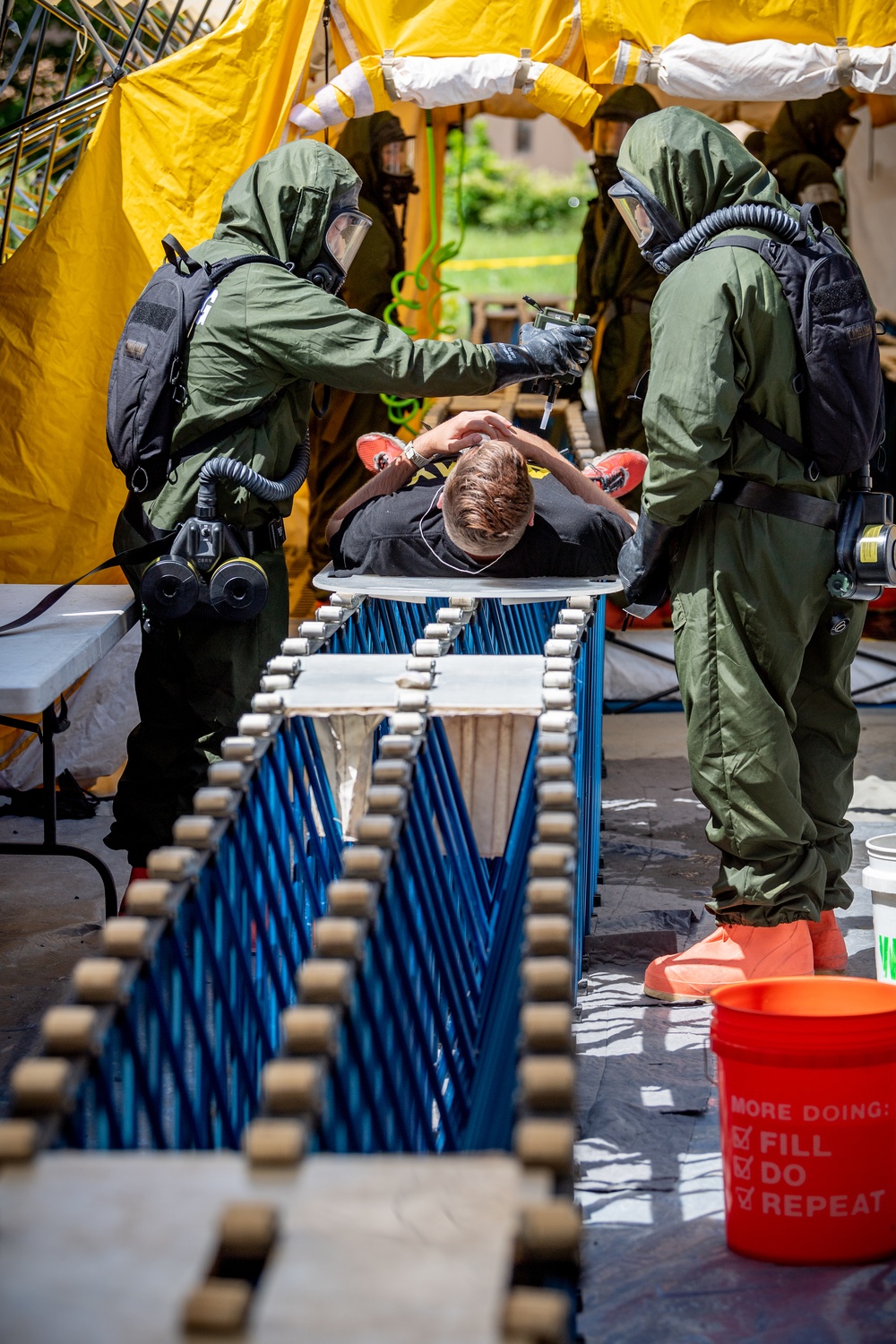 W.Va. Guard CERFP holds sem-annual CTE training