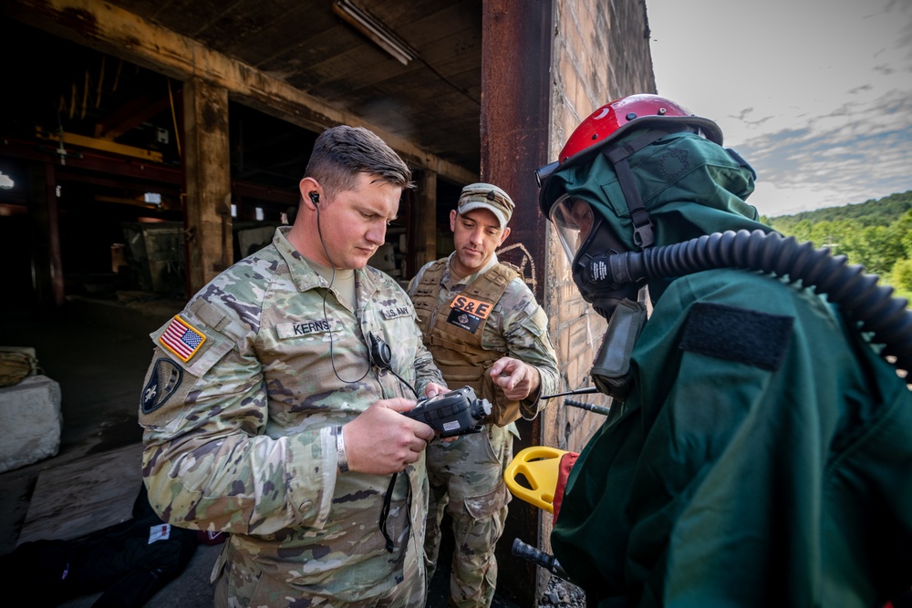 W.Va. Guard CERFP holds sem-annual CTE training