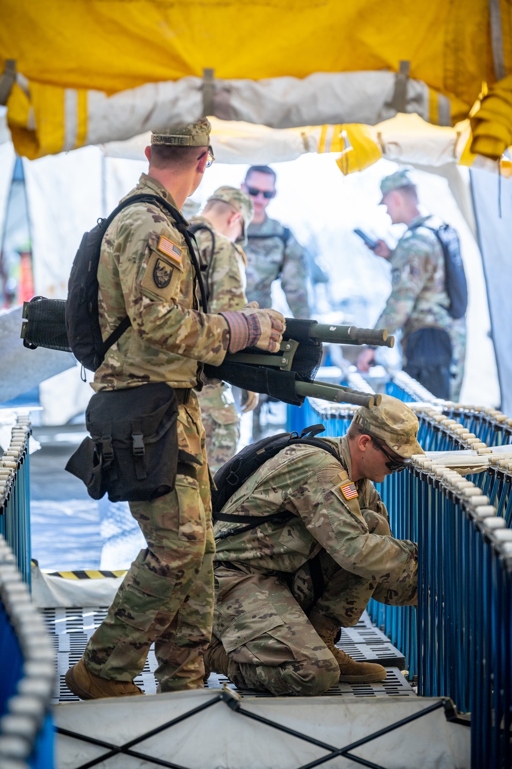 W.Va. Guard CERFP holds sem-annual CTE training