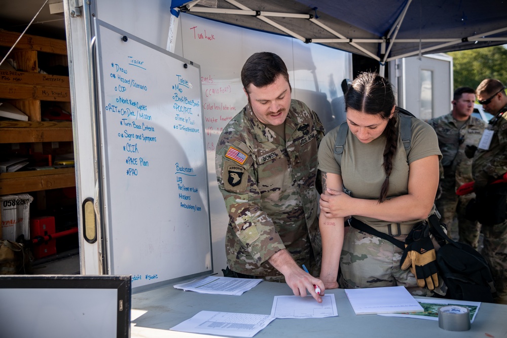 W.Va. Guard CERFP holds sem-annual CTE training