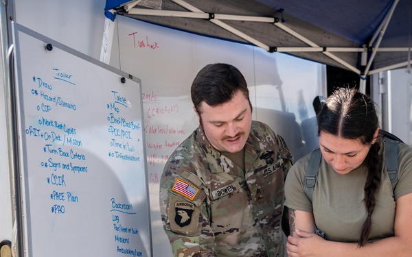 W.Va. Guard CERFP holds sem-annual CTE training