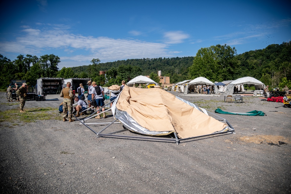 W.Va. Guard CERFP holds sem-annual CTE training