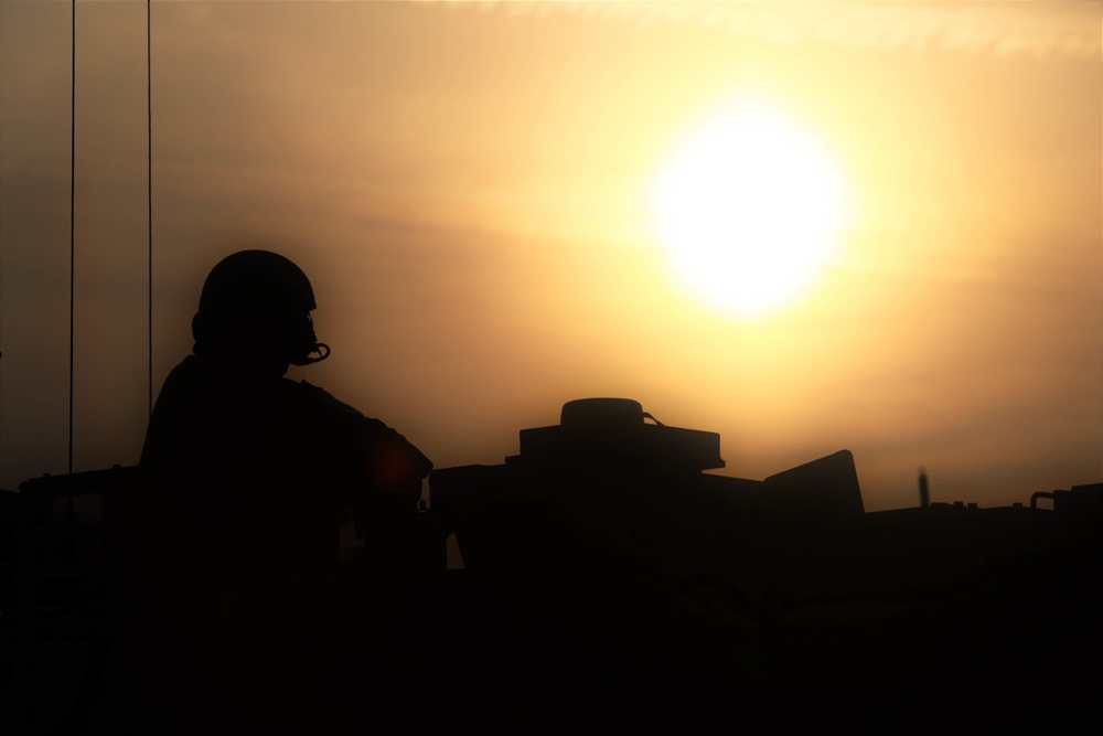 3rd Armored Brigade Combat Team, 1st Cavalry Division, Test Fire Bradley Fighting Vehicles