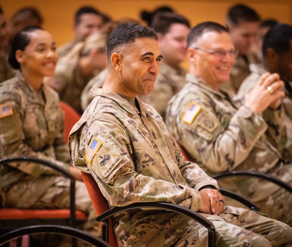 1SG Vincent Nunez relinquished responsibility of Headquarters ceremony