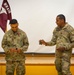 1SG Vincent Nunez relinquished responsibility of Headquarters ceremony