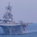 The Gunston Hall Participates in a Maneuvering drill